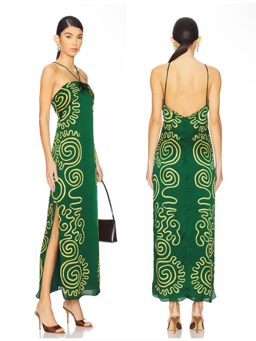 Cala de la Cruz Salem Dress in Ourosage Size S